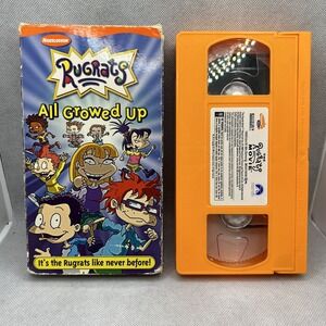 Vintage 90s Nickelodeon All Growed Up VHS Tape Rare Rugrats Doug Hey Dude